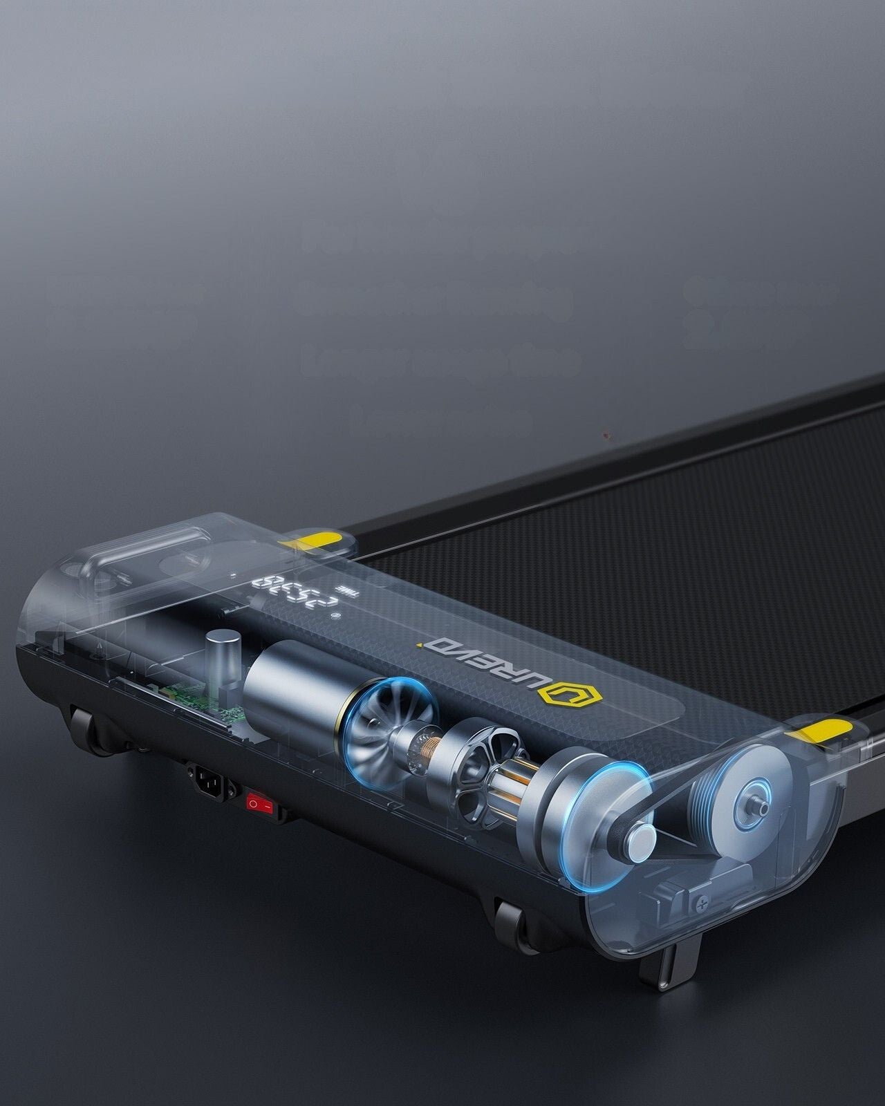 Urevo URTM028 löpband 1024 x 400 mm 6 km/t