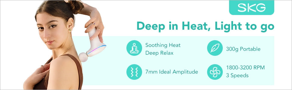 SKG-hierontapistooli F5 Valkoinen