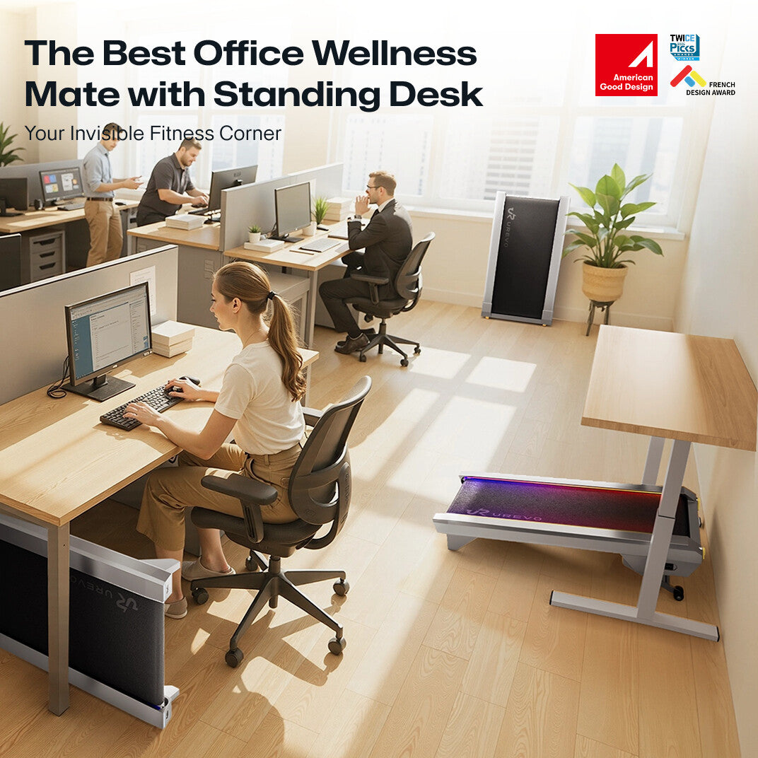 Urevo CyberPad for Office Smart 2 löpband 420 x 1000 mm 6,44 km/t