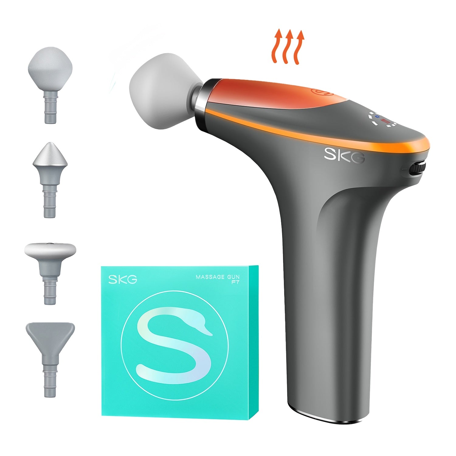 SKG Hierontapistooli F7 lämmöllä