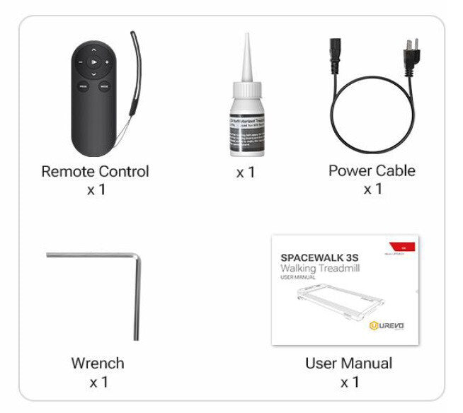 UREVO Spacewalk 3S Automaattisesti kallistettu kävelyjuoksumatto