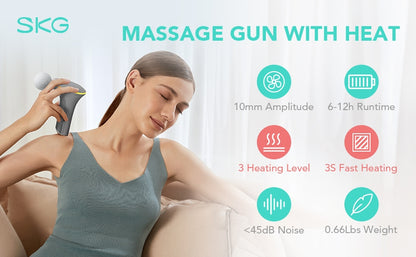 SKG-hierontapistooli F5 harmaa