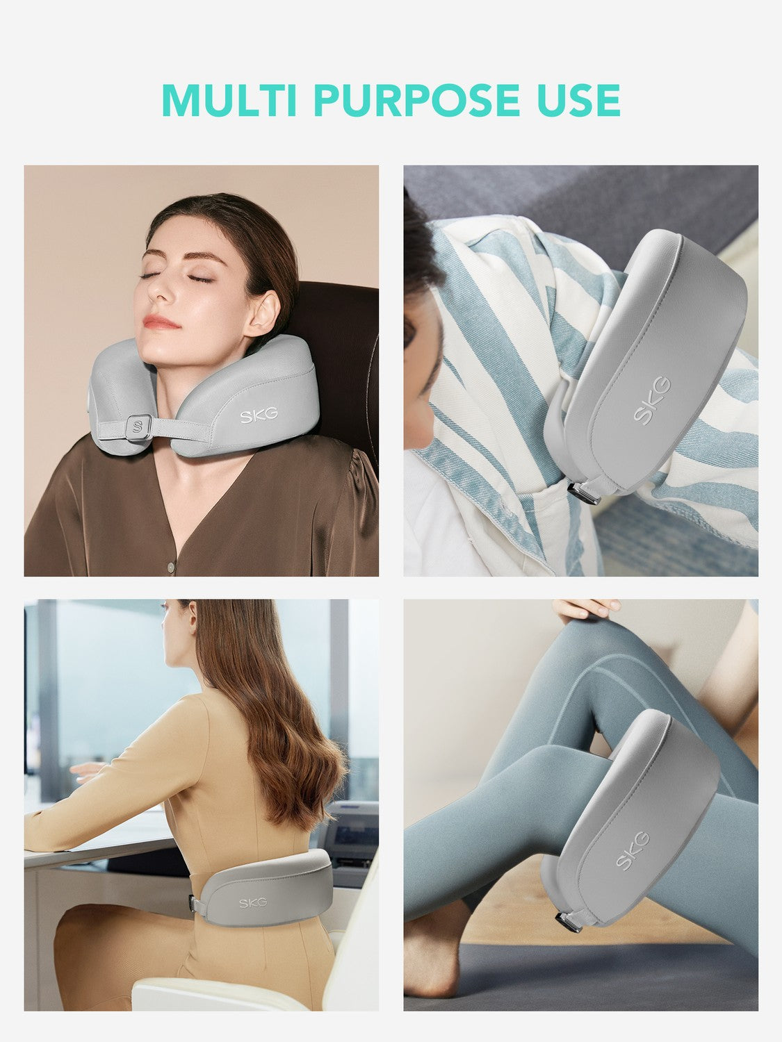 SKG Shiatsu Neck massage pillow with heat N5