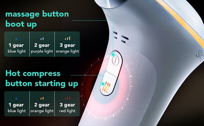 SKG-hierontapistooli F5 Valkoinen