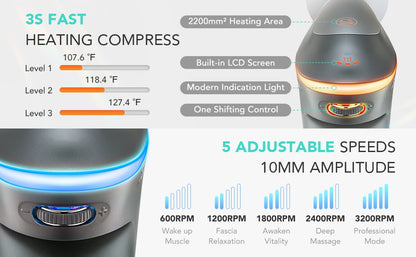 SKG Hierontapistooli F7 lämmöllä