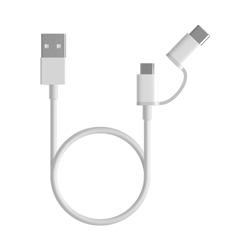 Mi 2-in-1 USB-kaapeli (Micro USB-tyyppi C)