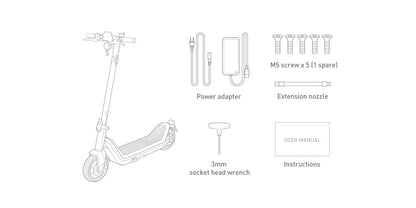 NIU potkuskootteri KQi3 Pro SE-RG